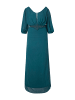 Ulla Popken Midikleid in petrolgrün