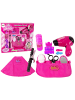 Wisam Beauty Friseurset Haartrockner Lockenstab Rosa