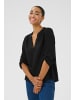Kaffe Langarm-Bluse KAmalle Loose fit in Black Deep