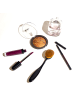 Intirilife Make Up Pinsel Blender Kosmetik für Foundation Concealer in Schwarz (3.5cm)