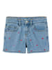 name it Jeanshorts NKFBELLA in light blue denim/heart