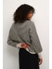 Kaffe Strickpullover KAellery Loose fit in Feather Gray/ Black Structure