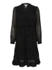 PART TWO Kleid MunyaPW Lockere Passform in Black Scratch Print