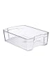 relaxdays 2 x Kühlschrank Organizer in Transparent