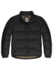 Vintage Industries Steppjacke in Schwarz