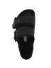 Birkenstock Sandale Arizona Veloursleder Lammfell normal in schwarz