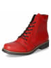 rieker Schnürstiefel in red
