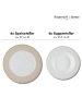 Ritzenhoff & Breker 12er Set Tafelservice Geo in beige