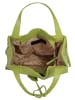 Cluty Shopper echt Leder in grün