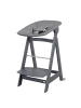 roba Treppenhochstuhl 'Born Up' Set 2in1 - 'roba Style anthrazit' - mit Liegefunktion