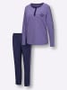 WITT WEIDEN Schlafanzug in marine-lavendel
