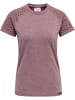 Hummel Hummel T-Shirt Hmlci Yoga Damen Dehnbarem Feuchtigkeitsabsorbierenden Nahtlosen in NOCTURNE MELANGE