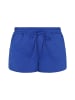 Usha Women Plus Size Shorts in dark blue