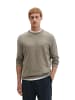 Marc O'Polo Pullover DFB Travel Collection in Frozen Taupe