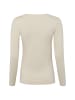 Marie Lund Langarmshirt in beige - 0044