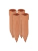 relaxdays 24x Tonkegel Bewässerung in Terrakotta