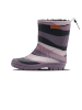 Hummel Schnürsenkel Stiefel Thermo Boot Draußen Kinder in SHADOW/PINK NECTAR