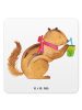 Mr. & Mrs. Panda Bierfilz Eichhörnchen Smoothie ohne Spruch in Weiß