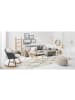 home24 home24 Couchtisch (1er Set) - Eiche - Sicherheitsglas & Massivholz Eiche - 90.0 x 45.0 x 90.0 cm in Eiche