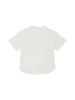 s.Oliver T-Shirt kurzarm in Creme-weiß