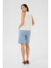 Cream Kurzarm-Bluse CRElora A-shape in Snow White
