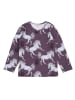 Walkiddy Langarmshirt Schimmel Horses in Purple