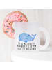 Mr. & Mrs. Panda Tasse Wal Konfetti mit Spruch in Transparent