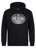 Petrol Industries Plus Size Kapuzenpullover mit Print CarreraSur in Schwarz