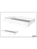 58 aufm Kessel ETAGENBETT Kelci 2x90x200 mit Bettschublade Leiter Buche massiv natur
