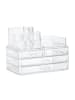relaxdays Makeup Organizer in Transparent