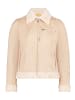CARTOON Bikerjacke mit Kunstfellkragen in beige