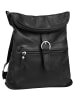 Forty degrees Rucksack echt Leder in schwarz