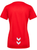 Hummel Hummel T-Shirt Hmlrun Laufen Damen in TANGO RED