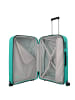travelite Burano 4 Rollen Kofferset 3-teilig mit Dehnfalte aqua