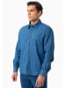 Organication Hemd "MOR19701" in Mittelblau
