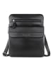 Bugatti Nome Umhängetasche Leder 21 cm schwarz
