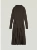 G-Star Raw Drapiertes Jerseykleid ganache