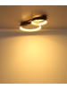 Globo lighting Deckenleuchte "SYRAKUS" in brown