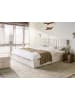 Beliani Doppelbett TARASCON in Beige - (W) 198 x (H) 103 x (L) 214 cm
