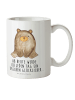 Mr. & Mrs. Panda Kindertasse Bär sitzend mit Spruch in Weiß