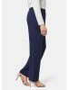 GOLDNER Bequeme Slinky-Hose mit Schlupfbund in mitternachtsblau