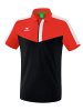 erima Squad Poloshirt in rot/schwarz/weiss