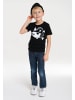 Logoshirt T-Shirt Snoopy in schwarz