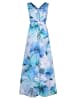 Vera Mont Abendkleid ohne Arm in Blue/White