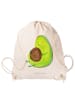 Mr. & Mrs. Panda Sportbeutel Avocado Pfeifen ohne Spruch in Creme