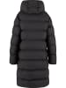 Noisy may Noisy may NMSKY L/S LONG COATED JACKET W ZIPPER in black