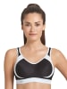 Anita Sport BH extreme control in Schwarz Weiss