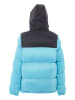cosimon Damen Wattierte Steppjacke in Türkis Schwarz