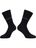 Carlo Colucci Businesssocken D'Eramo in Schwarz