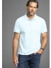 Man's World Poloshirt in hellblau-braun